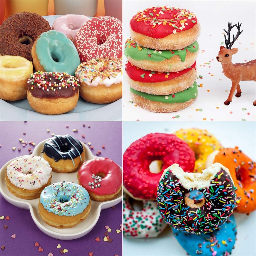 新しいシリコン製ドーナツ型、ノンスティック、食品グレードシリ - Donut Mold Silicone のレビューと価格