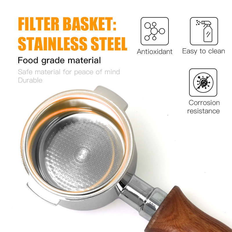 デロンギエスプレッソマシン用ボトムレスポータフィルター、2カ - Delonghi Espresso Ecp3420 のレビューと価格