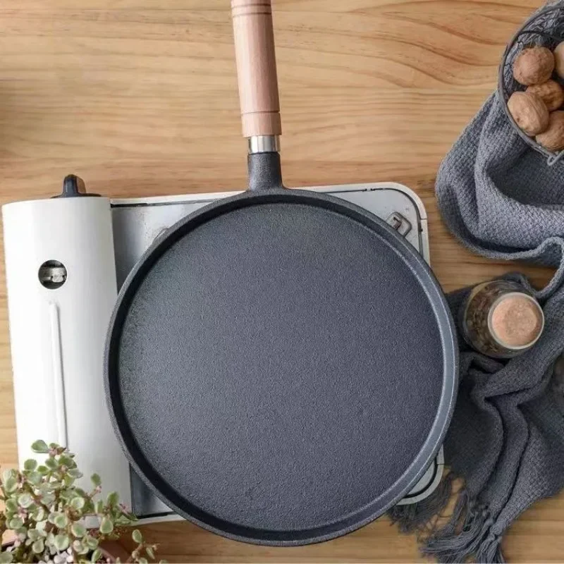 26 センチメートル鋳鉄フライパン未コーティングノンスティッ - Mini Pancake Griddle のレビューと価格