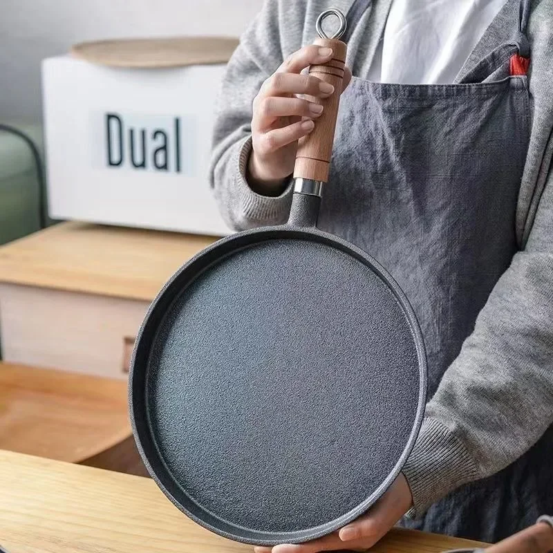 26 センチメートル鋳鉄フライパン未コーティングノンスティッ - Mini Pancake Griddle のレビューと価格