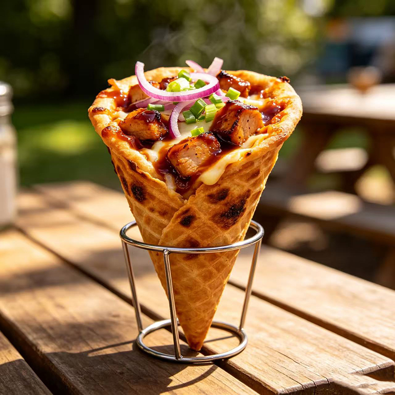 食用コーヒーカップティーメーカー、フレッシュピザコーンメーカ - Waffle Cone Maker のレビューと価格