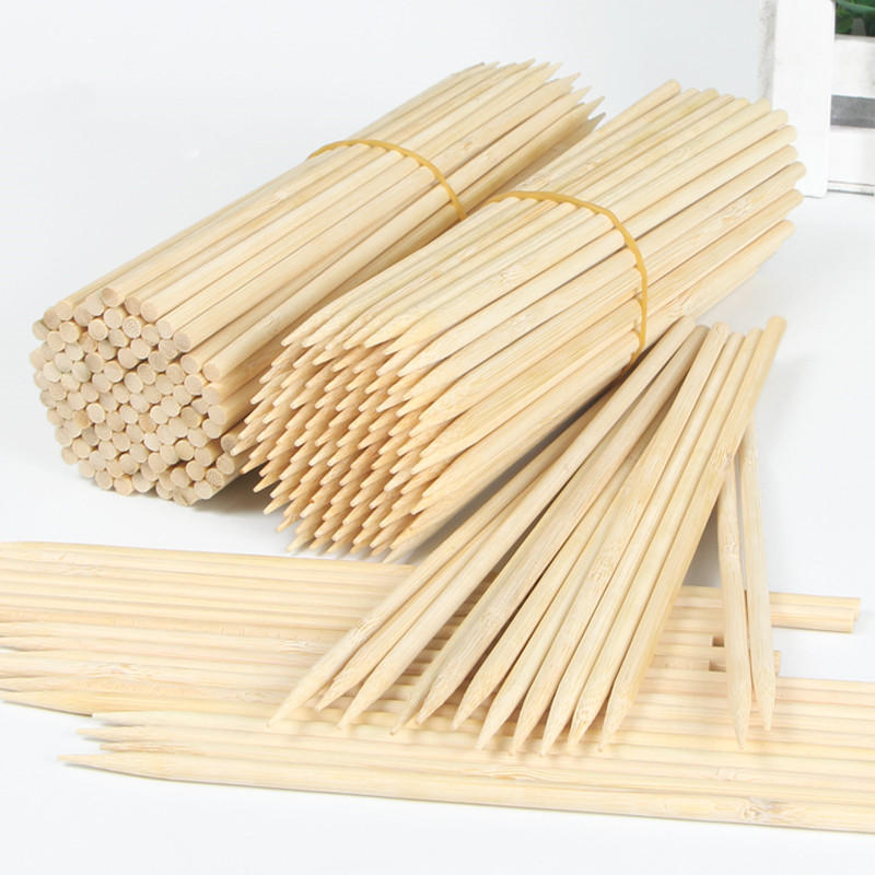 使い捨て竹木製バーベキュー串、バーベキュースティック、食品木 - Corn Dog Stick のレビューと価格