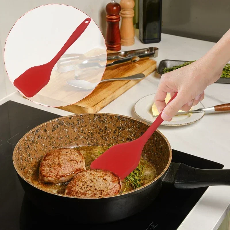 小型20.5cmシリコン製調理用漏れ防止スパチュラ、密な穴あ - Okonomiyaki Spatula のレビューと価格